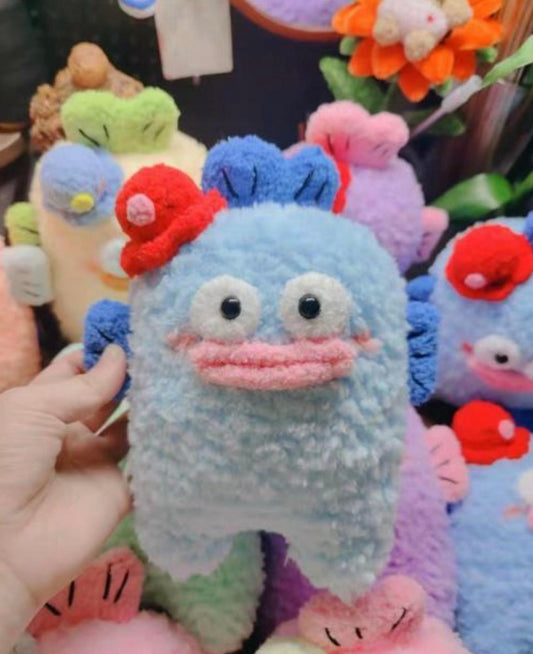 Crochet Fishman Toy(Small:22 cm/8.5 inch; Big:28 cm/11.5 inch)
