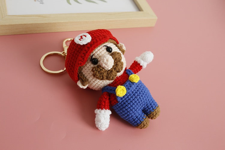 Super Mario / Luigi Keychain