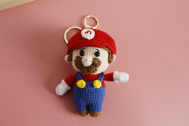 Super Mario / Luigi Keychain