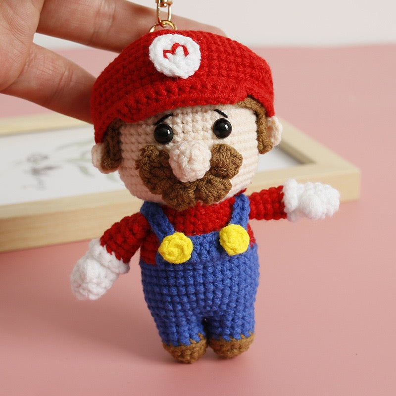 Super Mario / Luigi Keychain