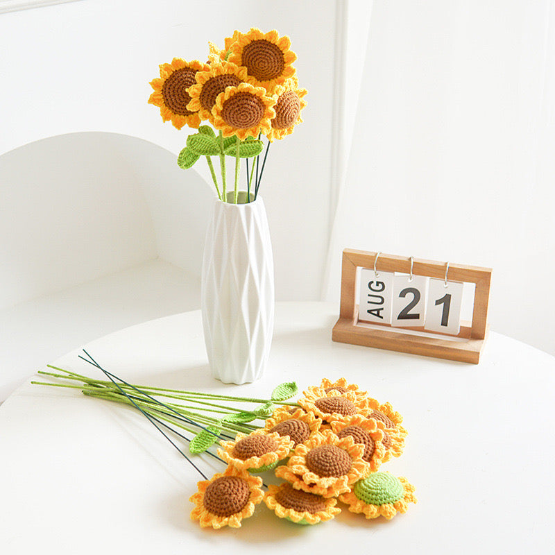 Sunflower with Long Stem