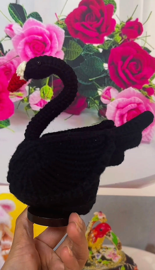 Crochet Swan/one pair(15 cm/6 inch)