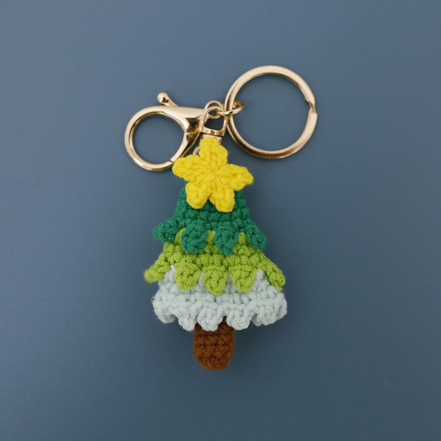 Mini Christmas Tree Keychain