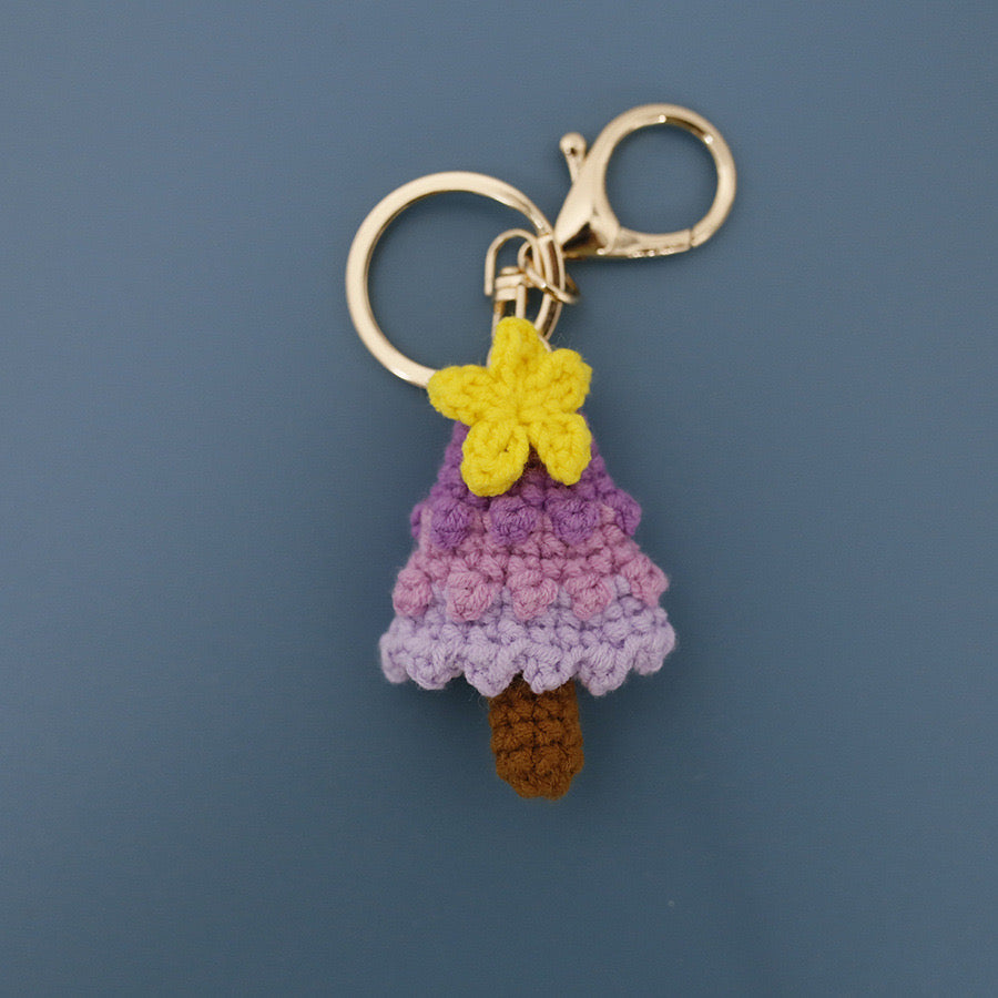 Mini Christmas Tree Keychain