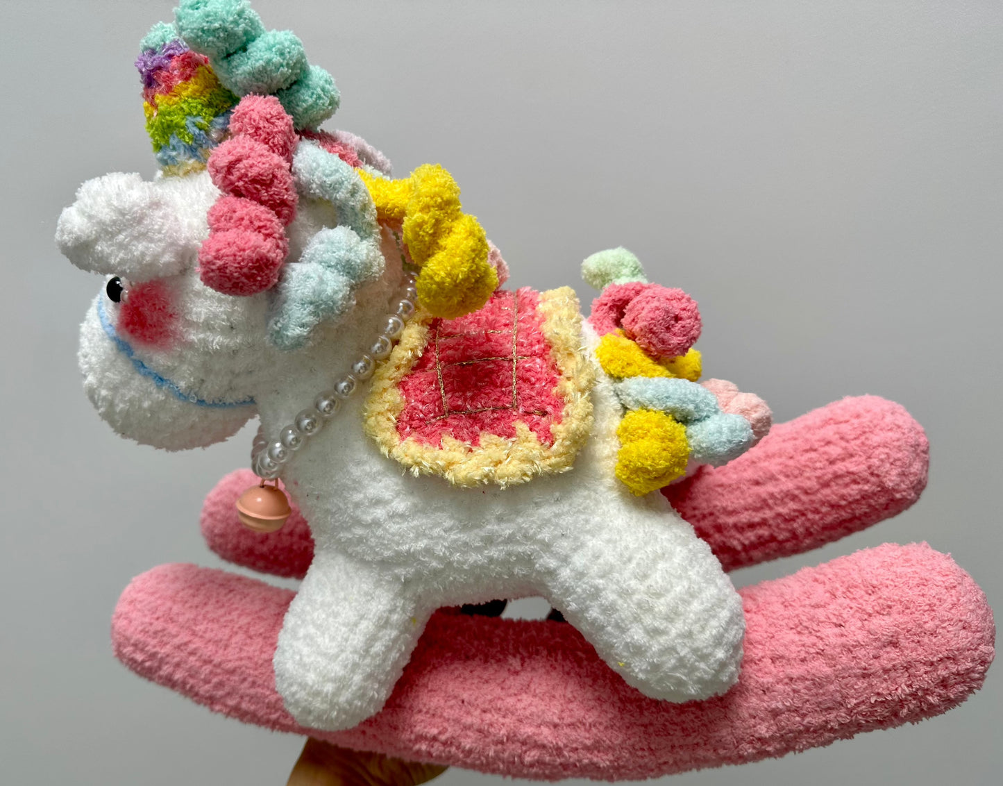 Crochet Rocking Unicorn