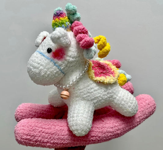 Crochet Rocking Unicorn