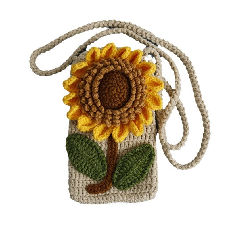 Sunflower Phone Bag