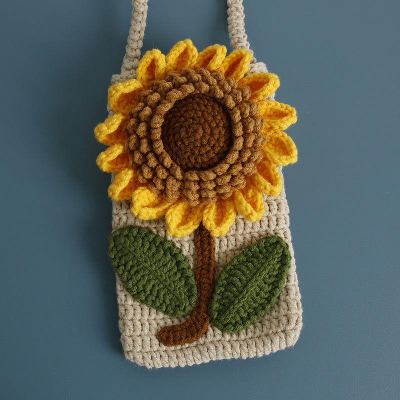 Sunflower Phone Bag