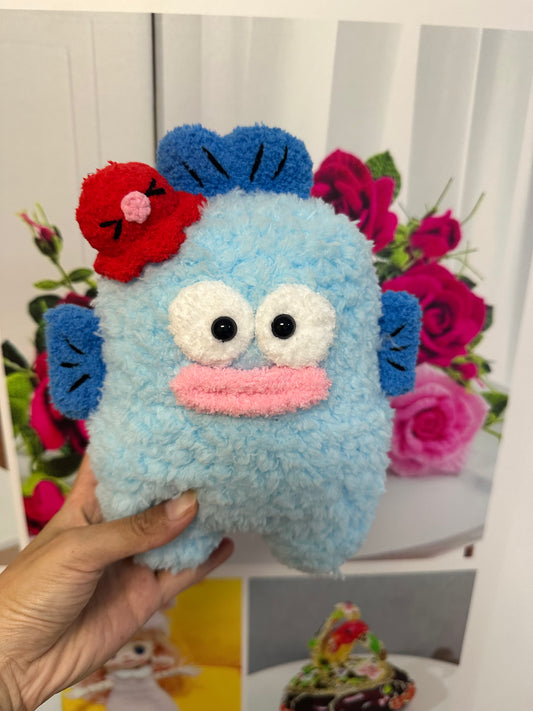 Crochet Fishman Toy(Small:22 cm/8.5 inch; Big:28 cm/11.5 inch)