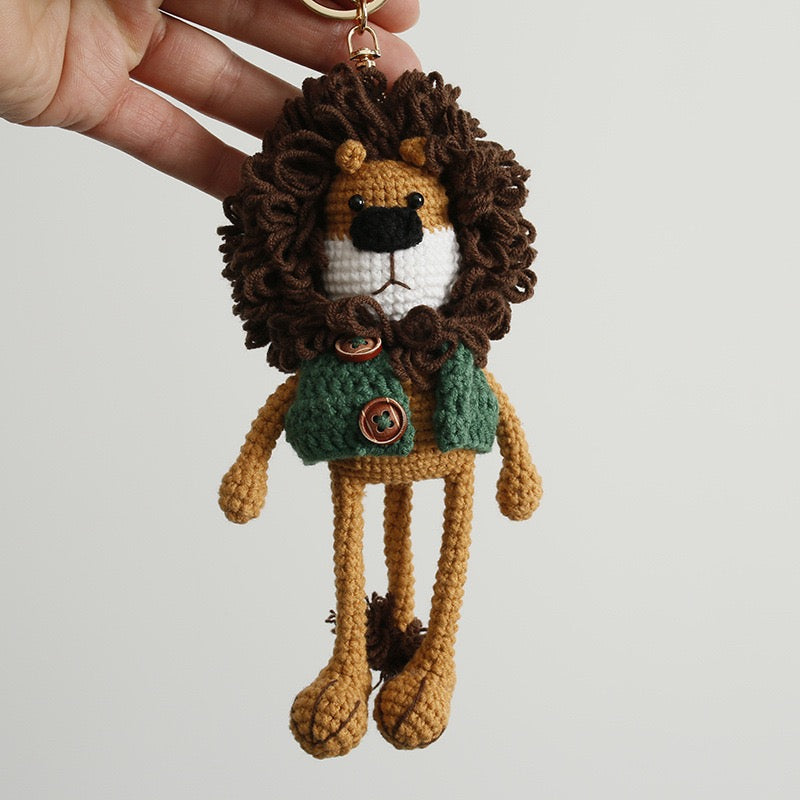 Lion with cloth