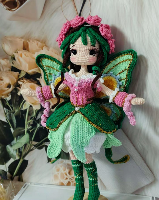 Crochet Doll/Fairy (32 cm/13 inch)