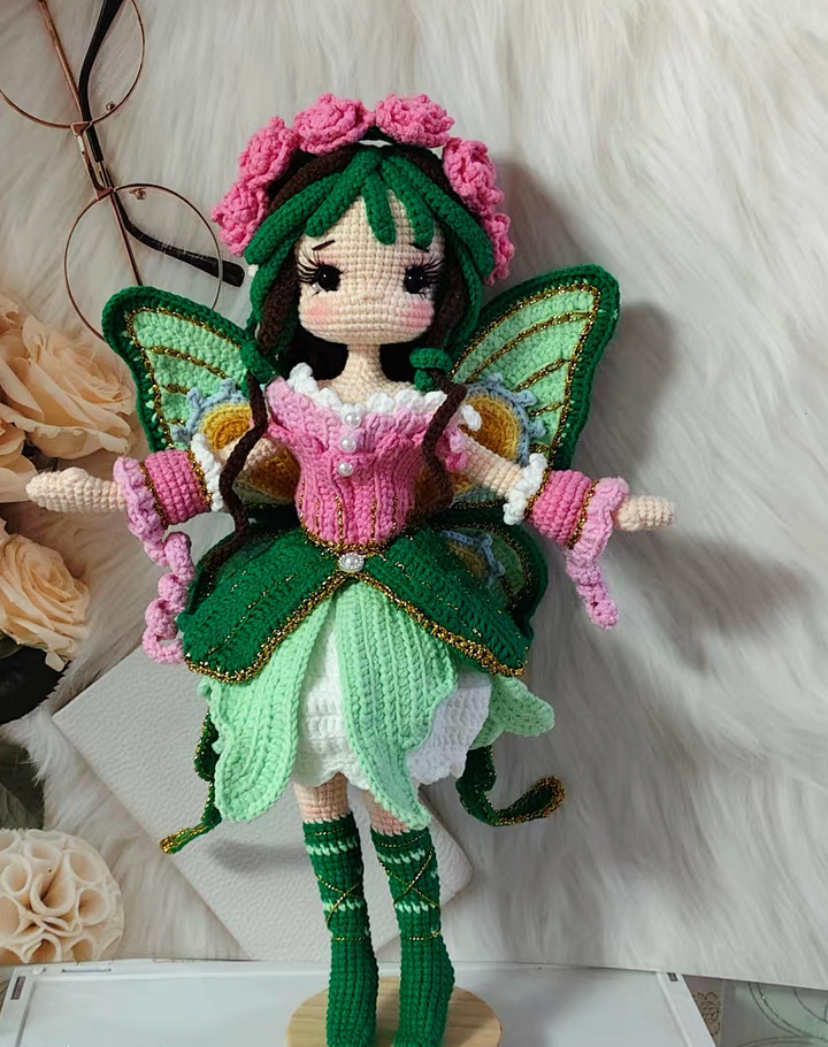 Crochet Doll/Fairy (32 cm/13 inch)