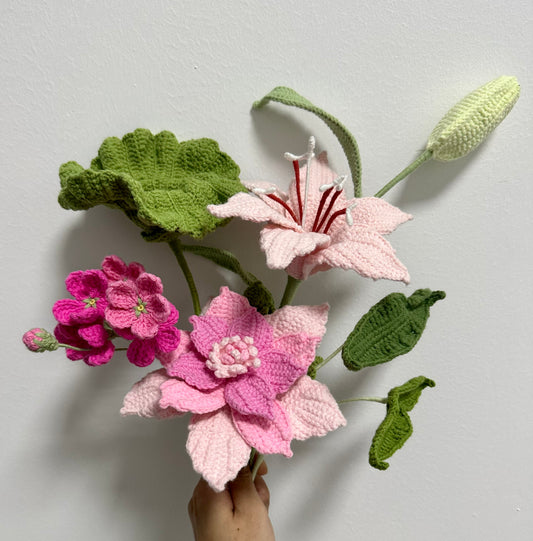 Crochet Flower Bouquet