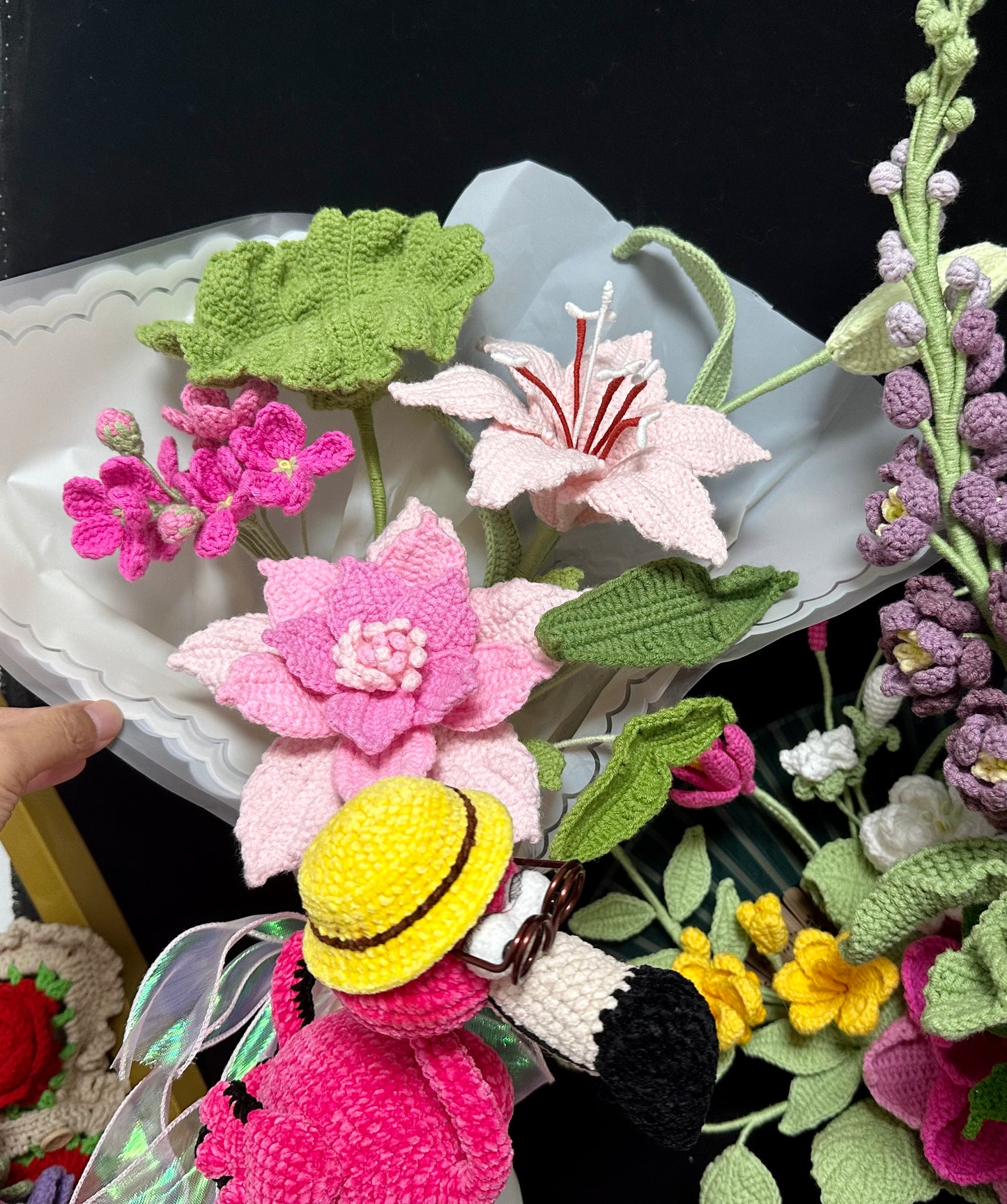 Crochet Flower Bouquet