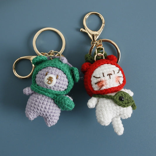 Bear/Cat Keychain