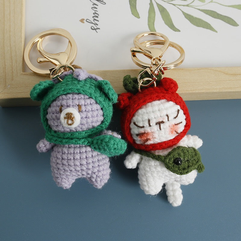 Bear/Cat Keychain