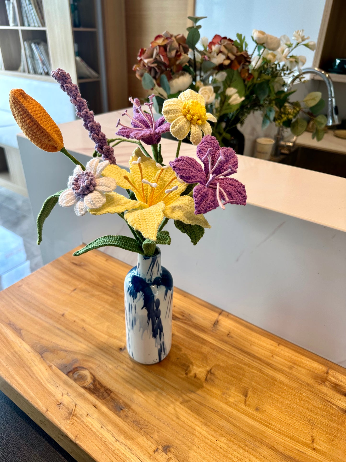 Crochet Flower Bouquet