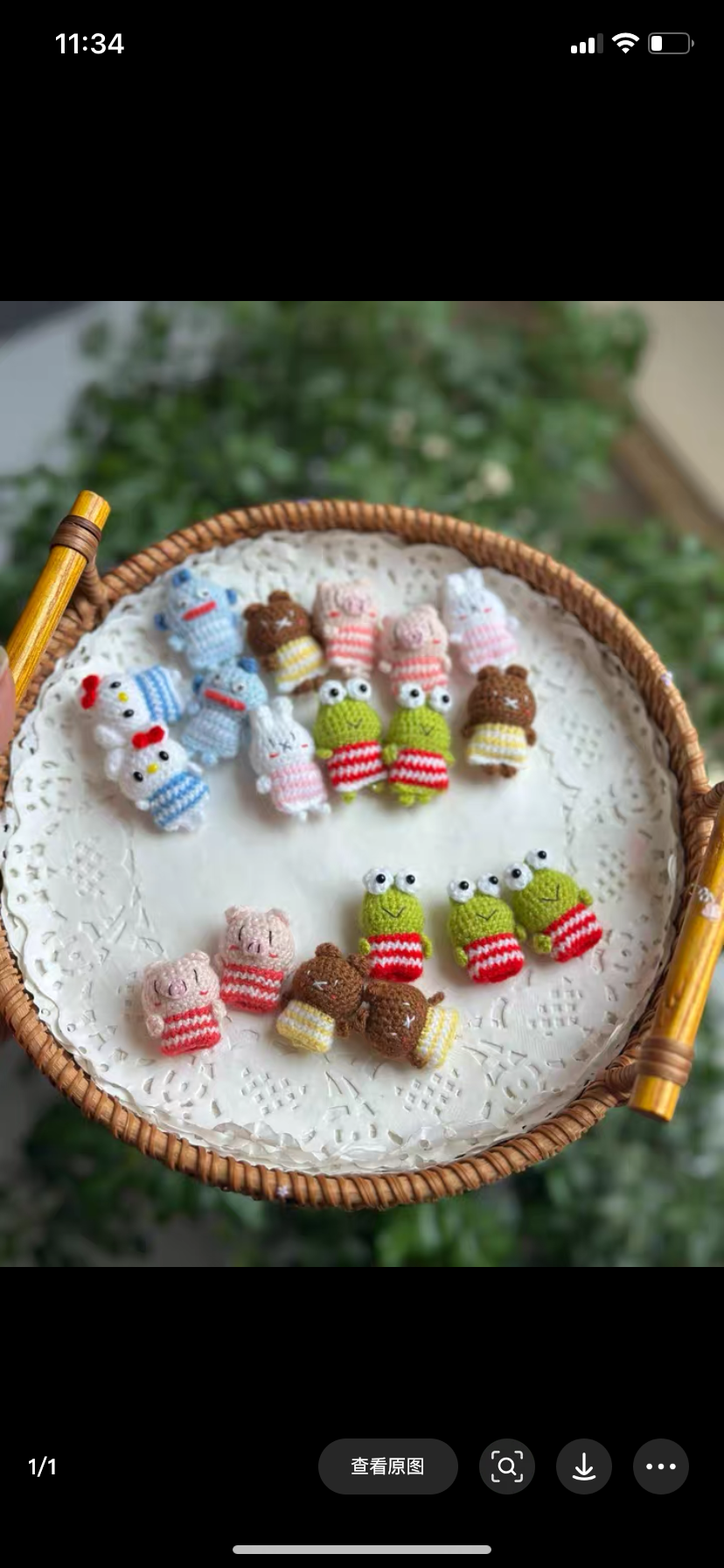 Crochet Mini Animals/Micro Crochet(2.5 cm/0.9 inch)