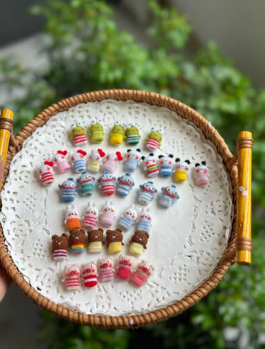 Crochet Mini Animals/Micro Crochet(2.5 cm/0.9 inch)