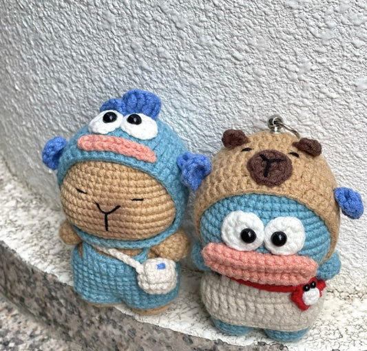 Crochet Capybara/Fishman