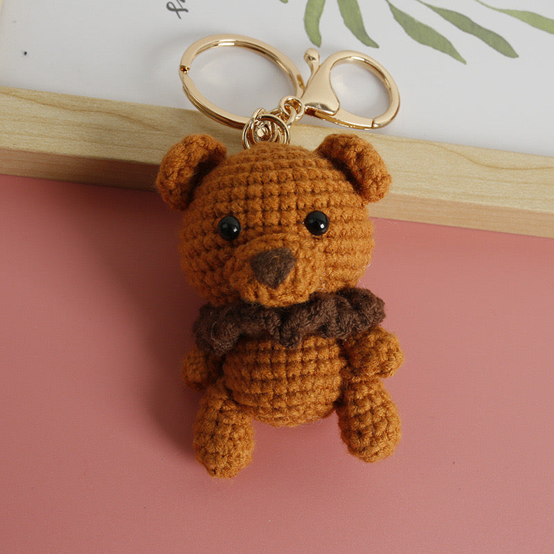 Brown Bear Keychain