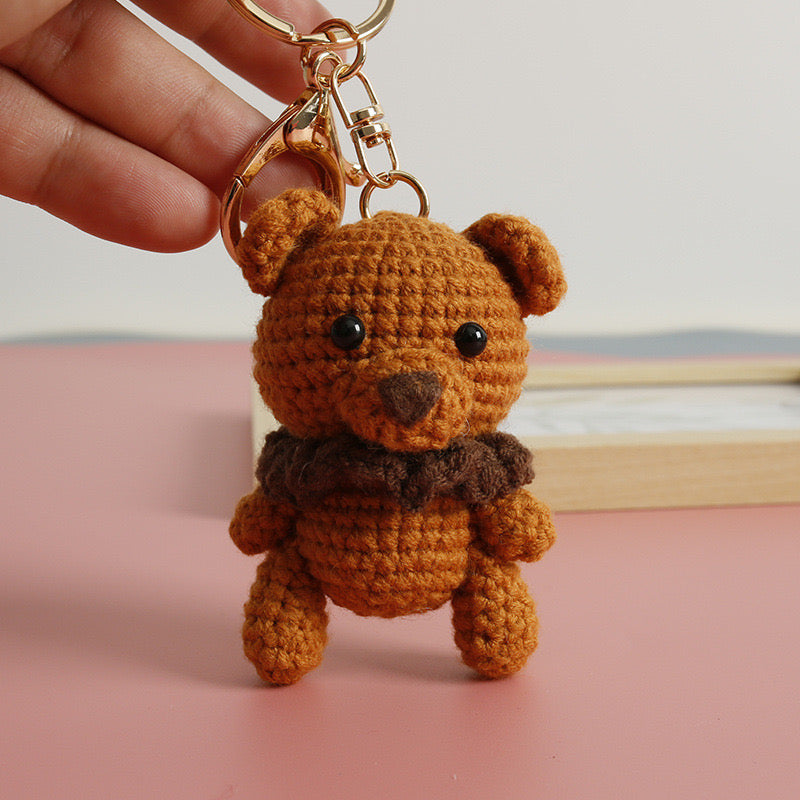 Brown Bear Keychain