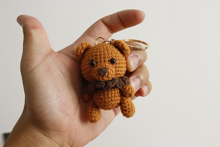 Brown Bear Keychain