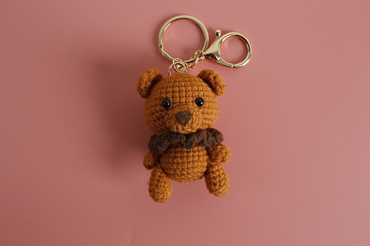 Brown Bear Keychain