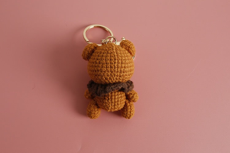 Brown Bear Keychain