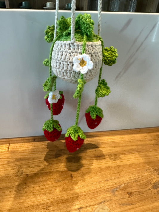 Strawberry Basket Car Hanger