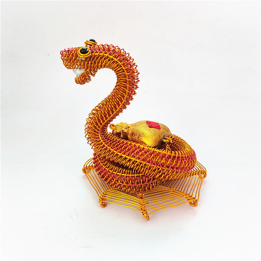 Snake with Golden Bag