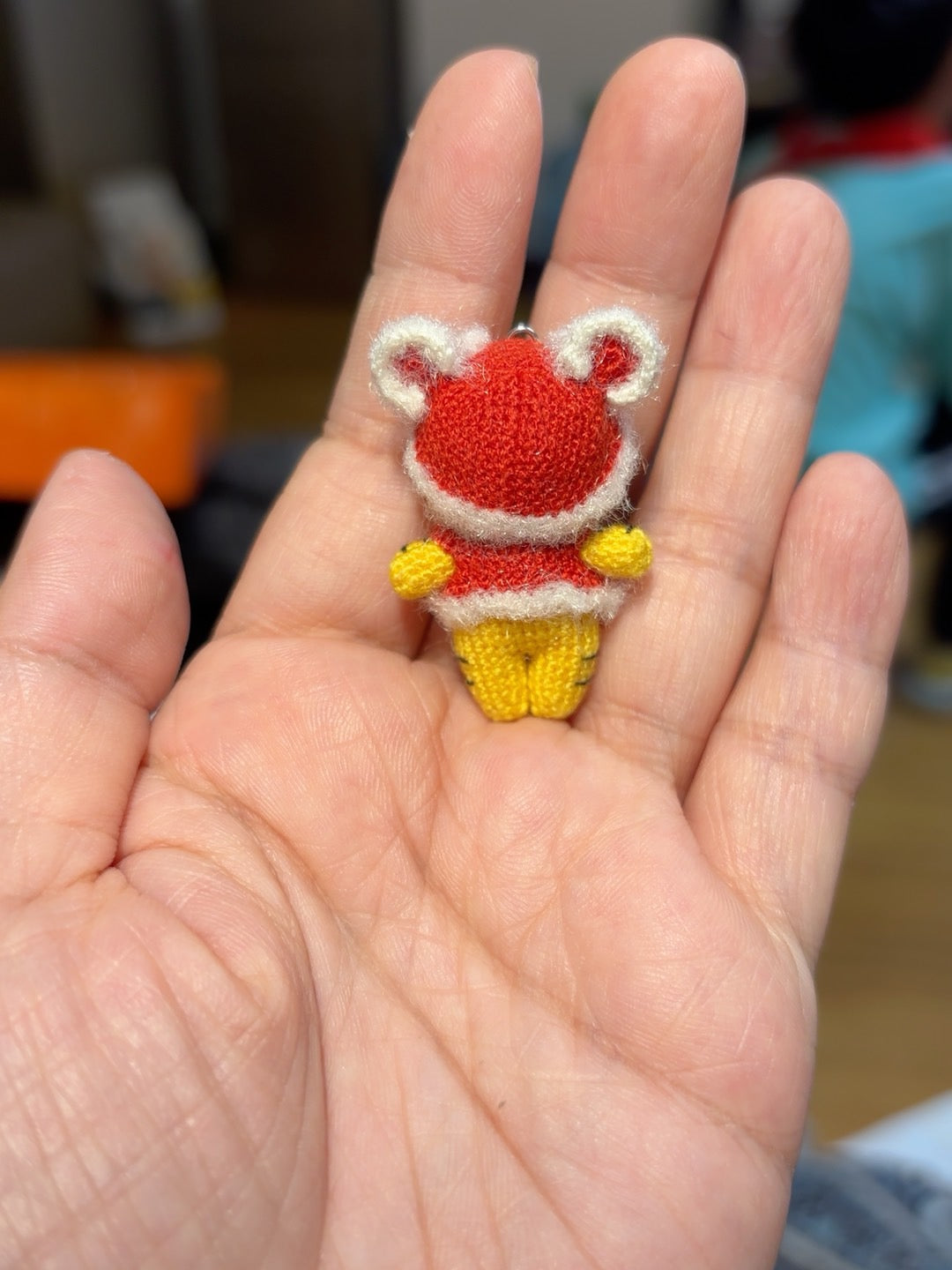 Crochet Tiger with Waist Coat /Micro Crochet