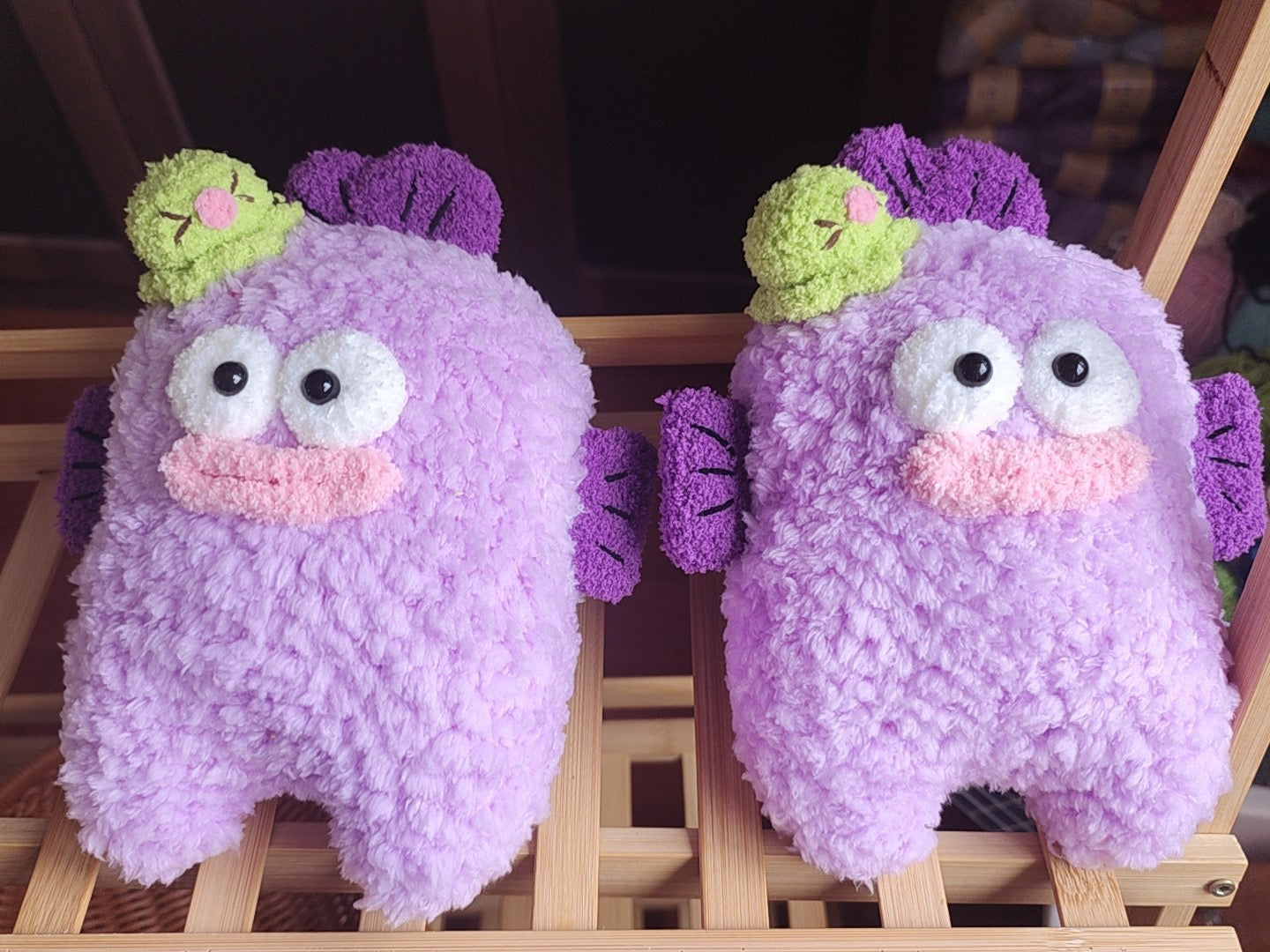 Crochet Fishman Toy(Small:22 cm/8.5 inch; Big:28 cm/11.5 inch)