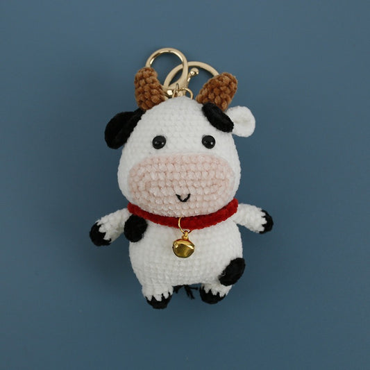 Milk Cow Keychain(10 cm/3.9 inch)