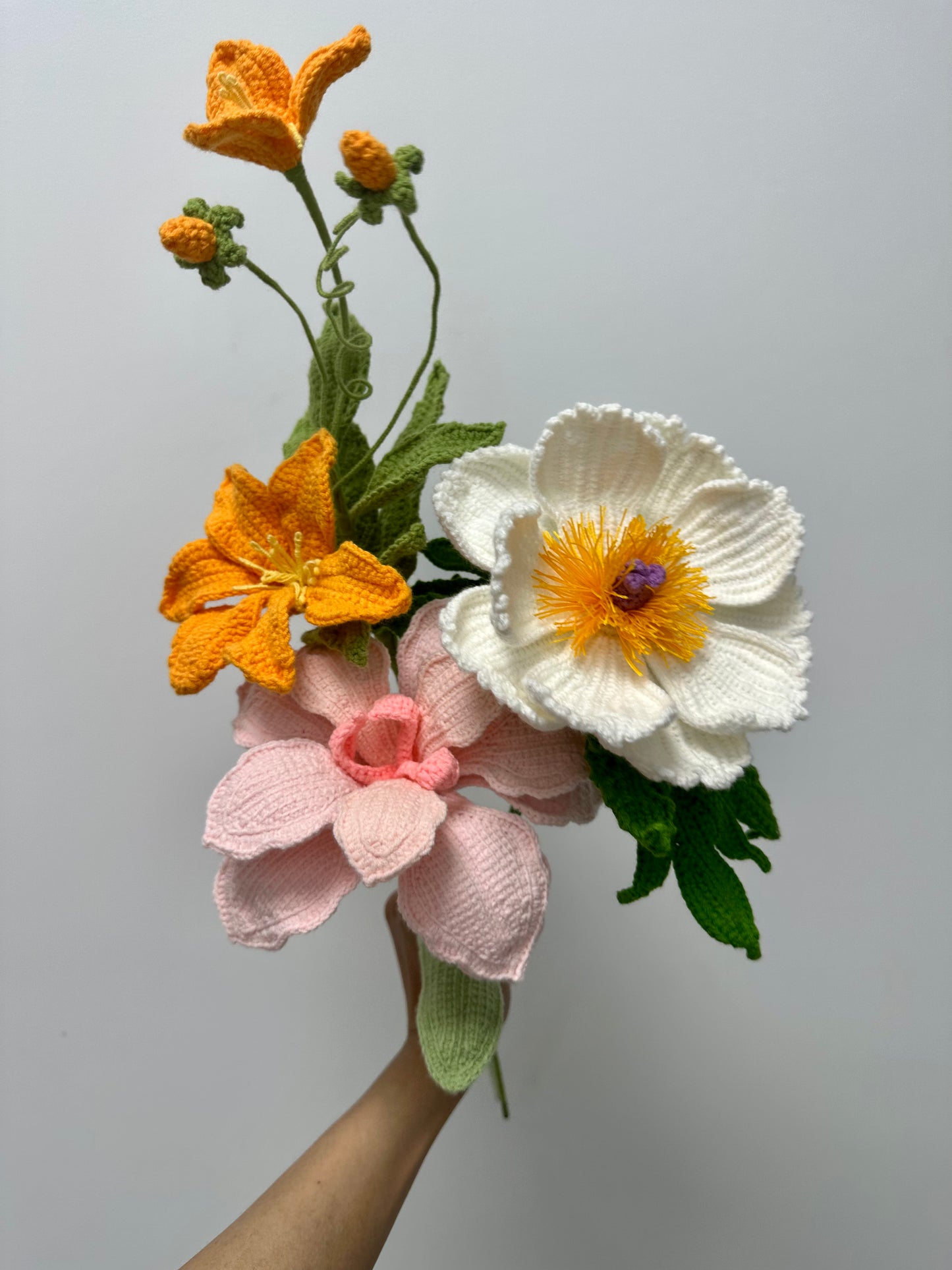 Crochet Flower Bouquet