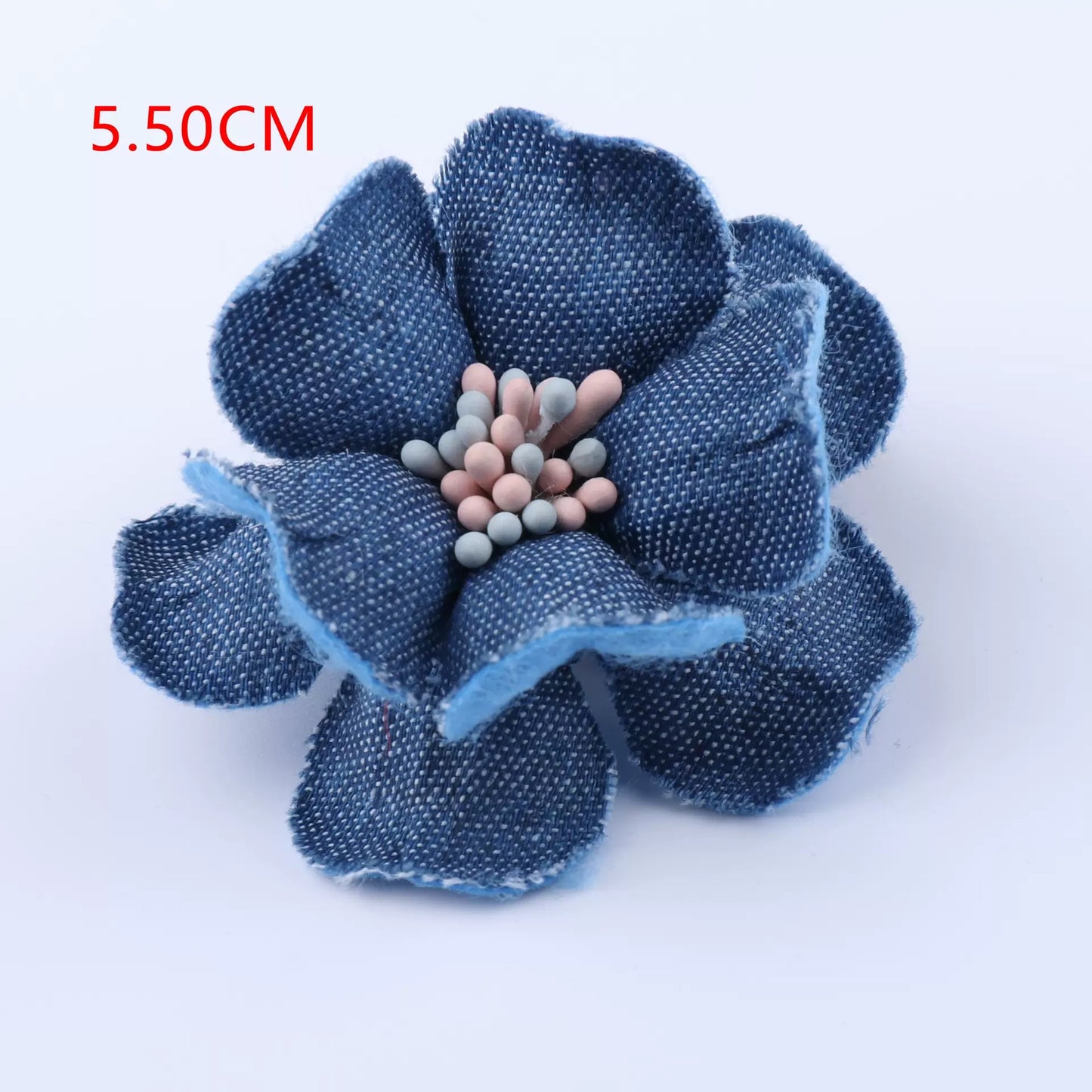 Denim Fabric Flower(20% off Over 10 Items; 50% off Over 50 Items)