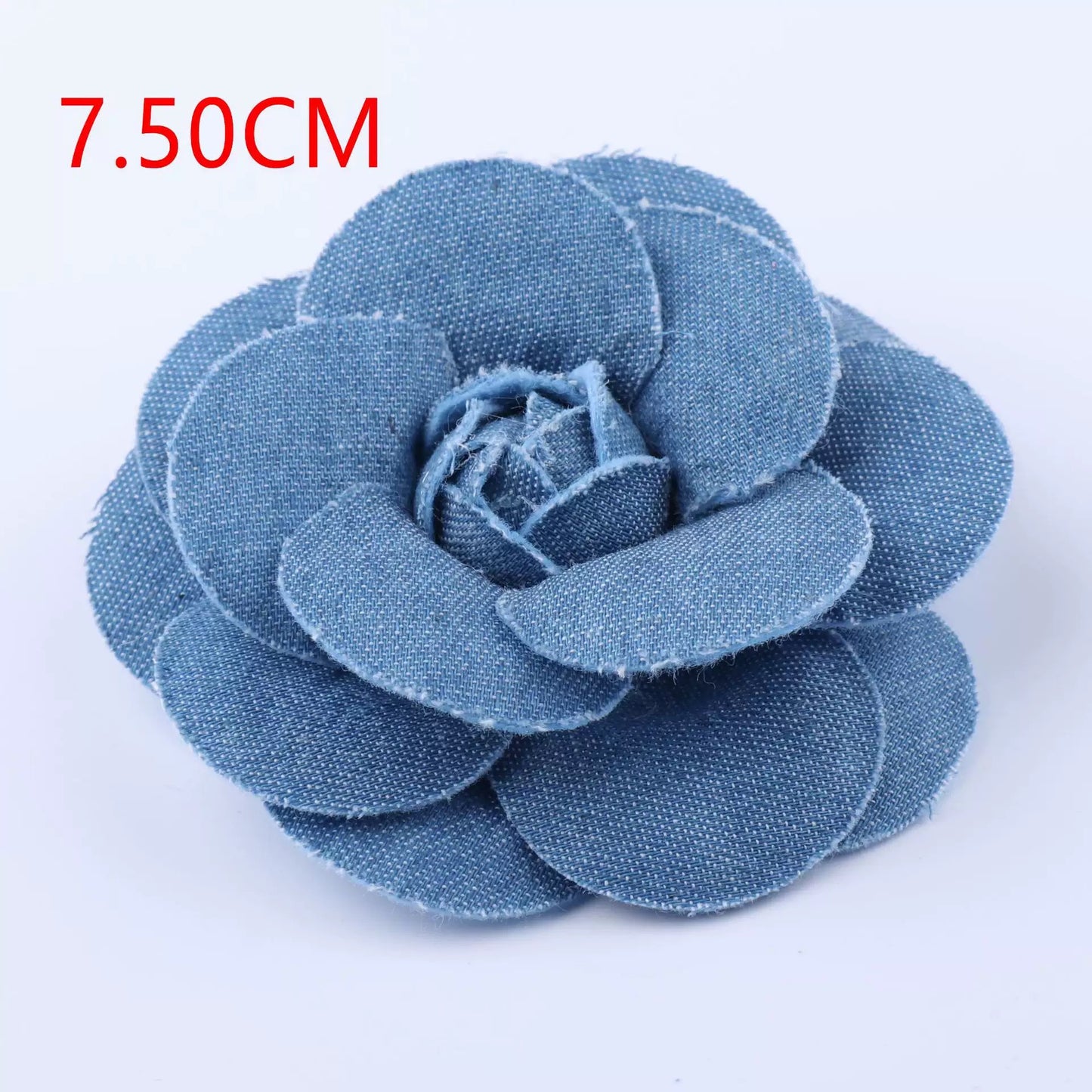 Denim Fabric Flower(20% off Over 10 Items; 50% off Over 50 Items)