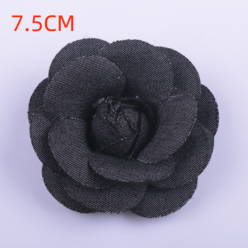 Denim Fabric Flower(20% off Over 10 Items; 50% off Over 50 Items)