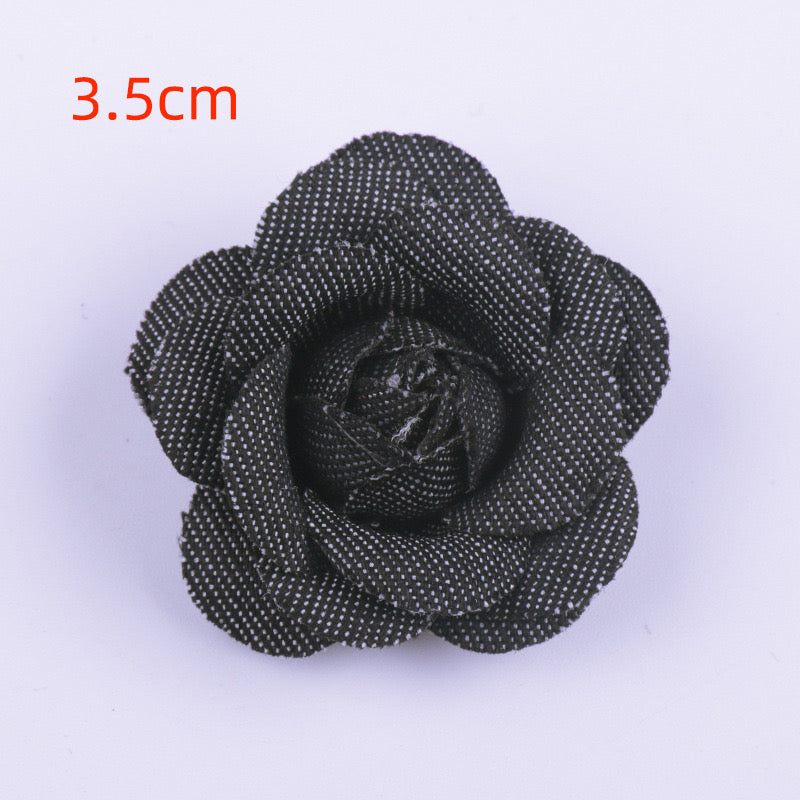 Denim Fabric Flower(20% off Over 10 Items; 50% off Over 50 Items)