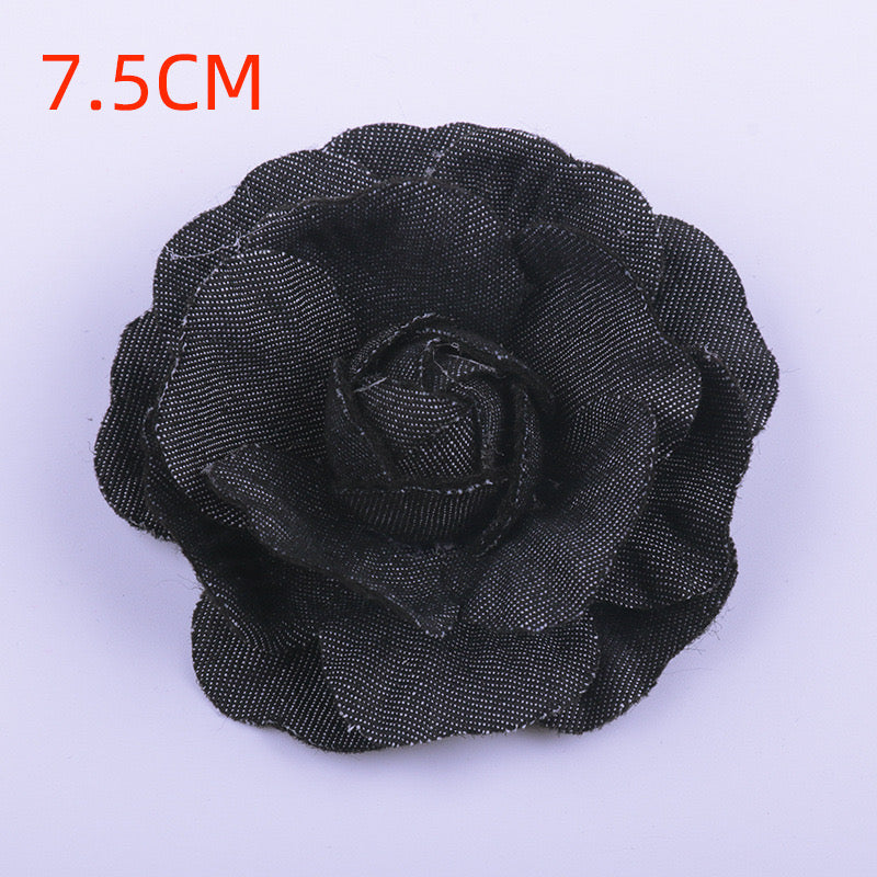 Denim Fabric Flower(20% off Over 10 Items; 50% off Over 50 Items)