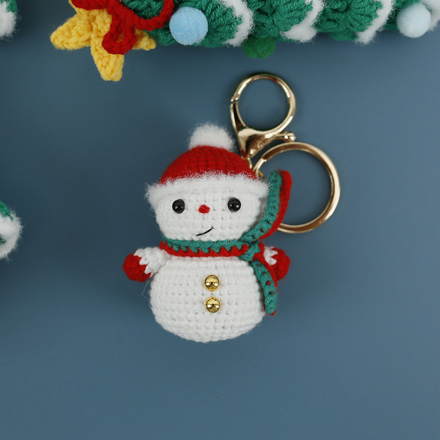 Snowman Keychain