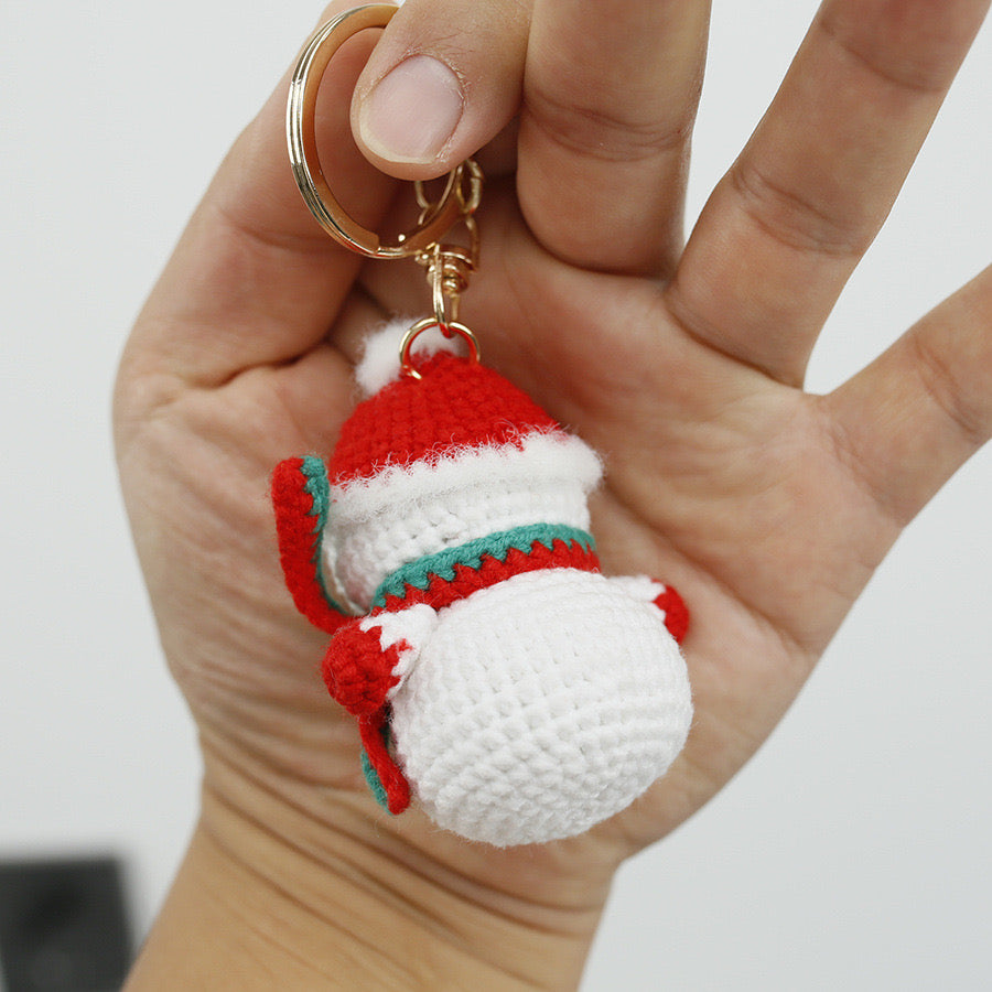 Snowman Keychain