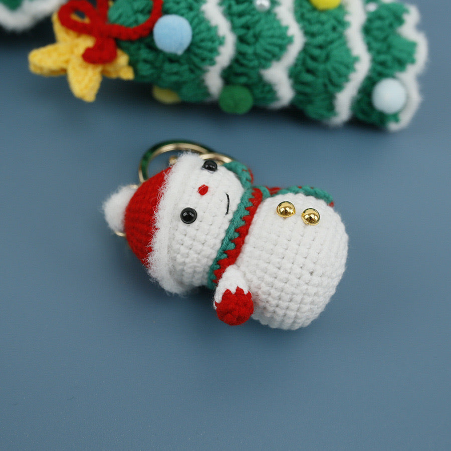 Snowman Keychain