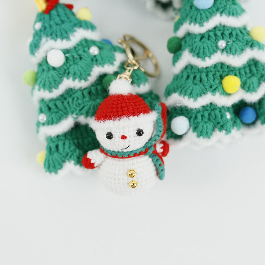 Snowman Keychain