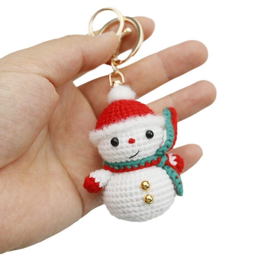 Snowman Keychain