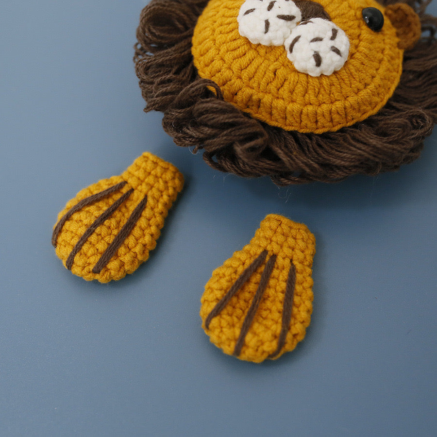 Crochet Lion(Dress and Bag Supplies)