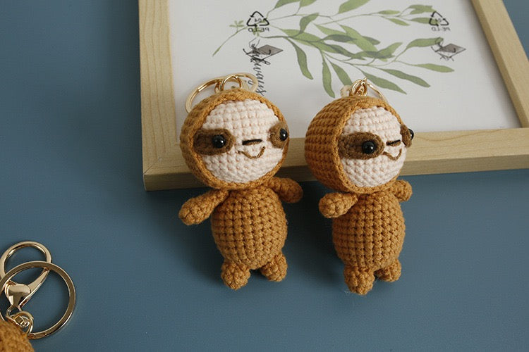 Sloth Keychain