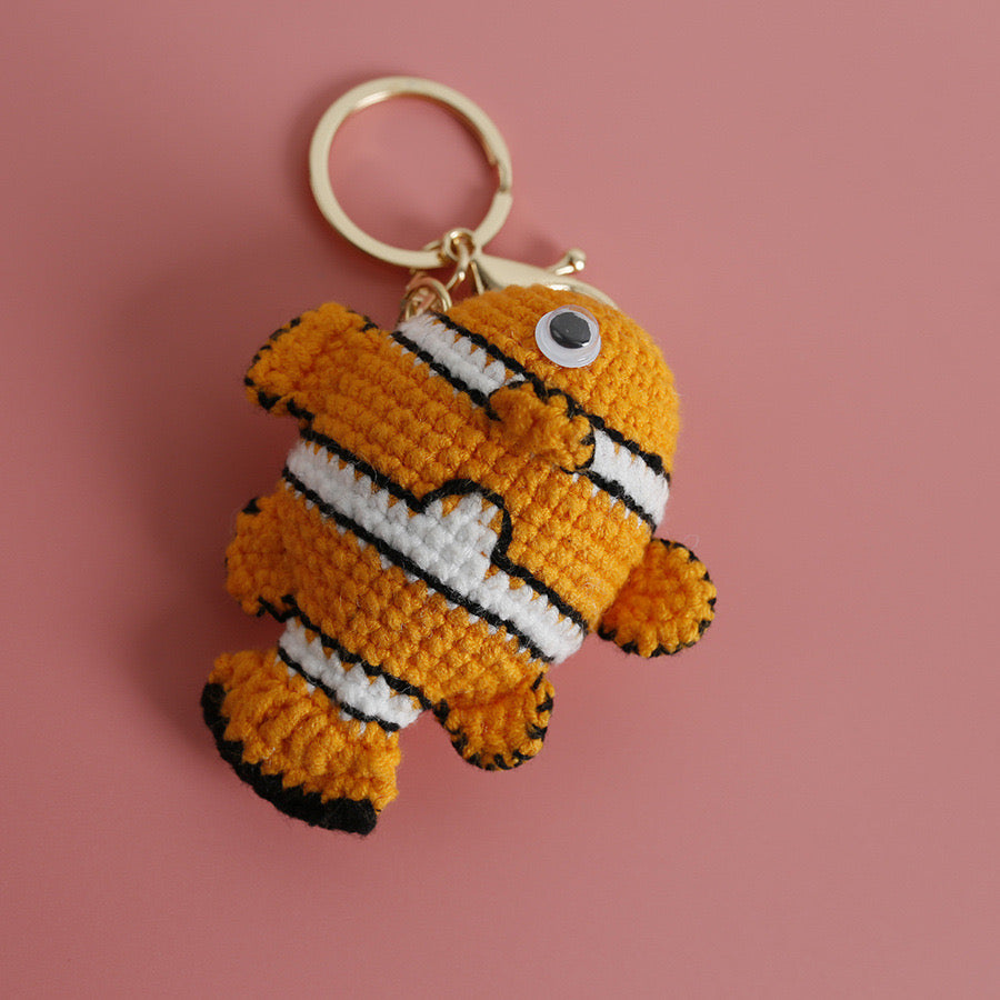 Clownfish Keychain