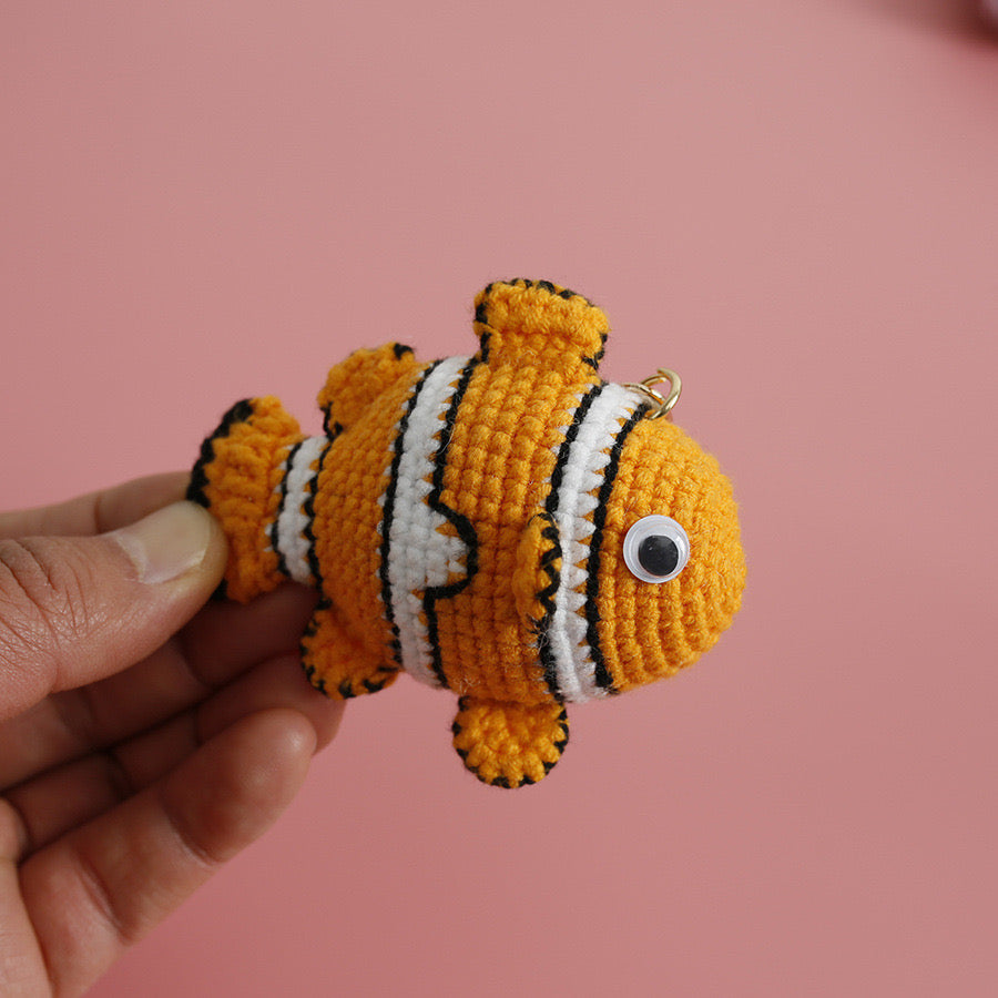 Clownfish Keychain