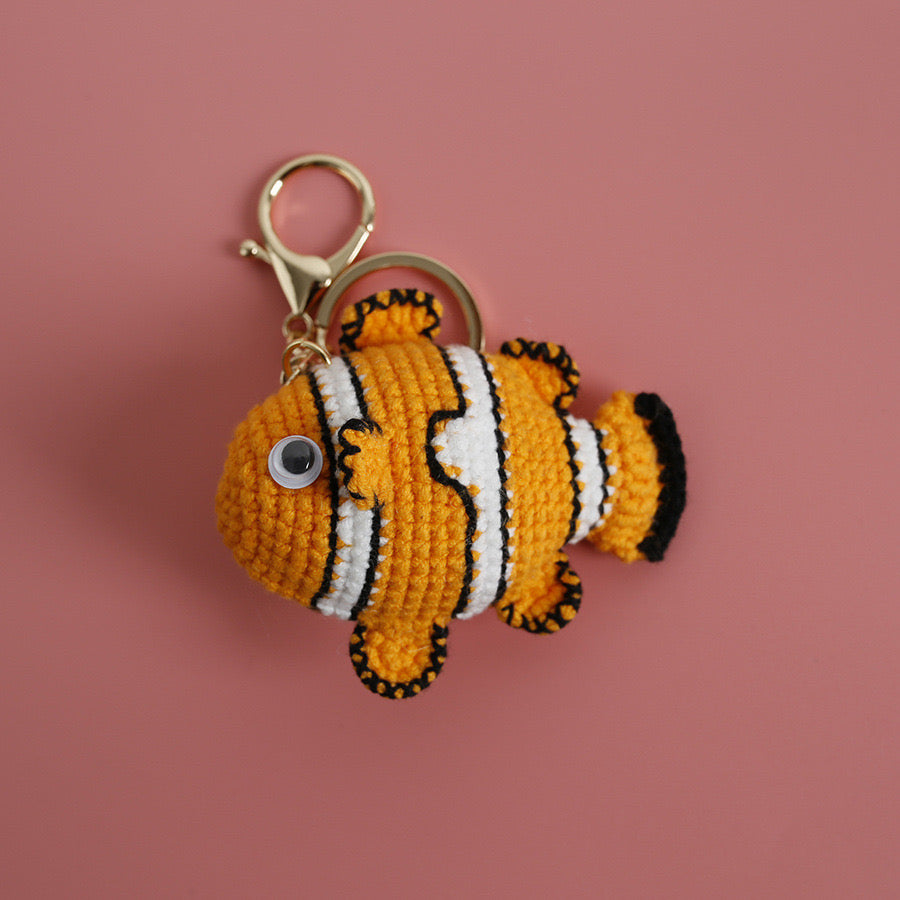 Clownfish Keychain